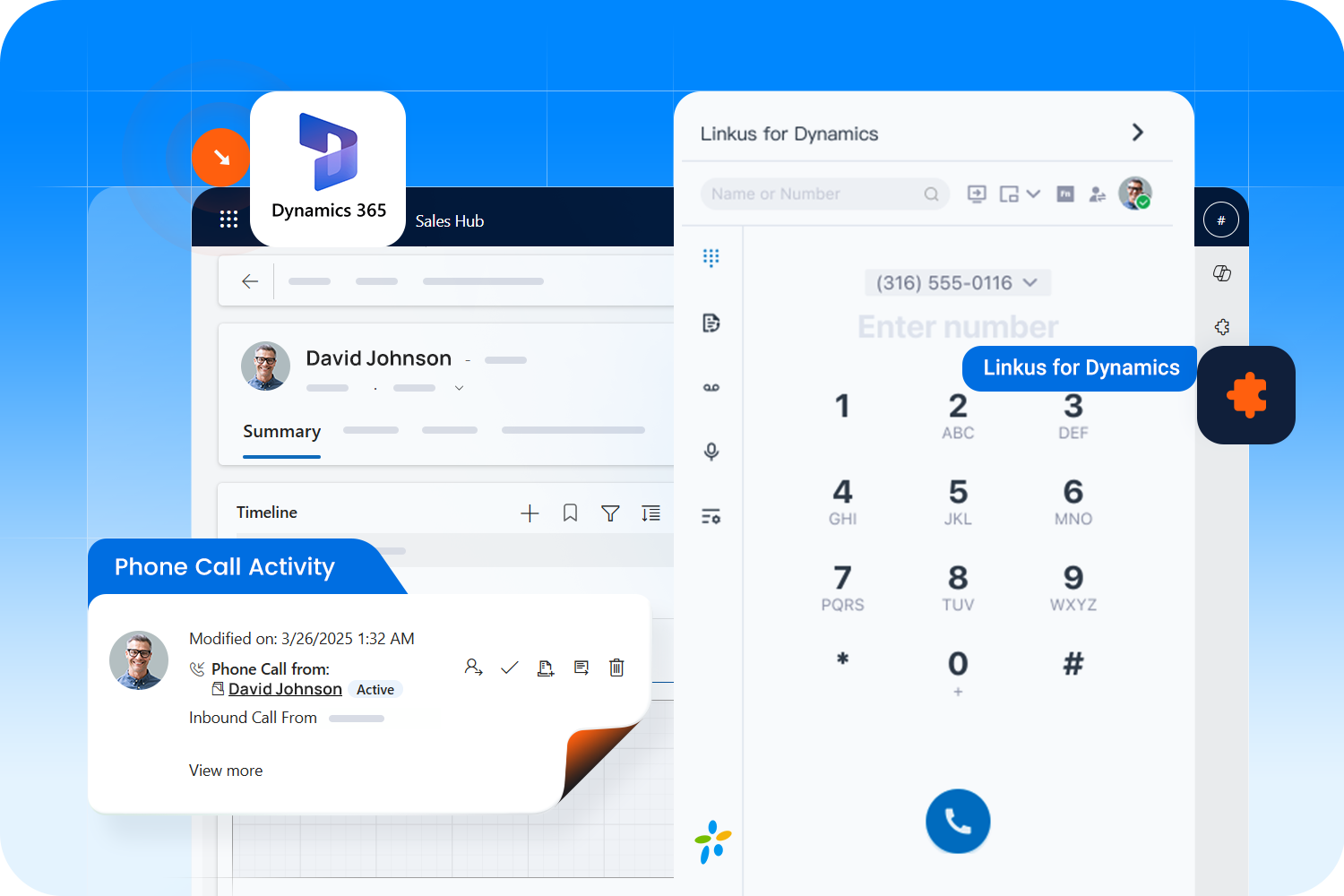 Diagrama de Dynamics 365