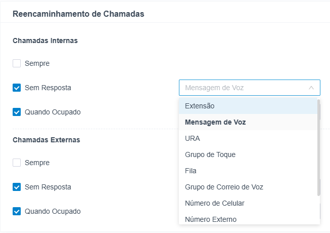 Redirecionamento de chamadas